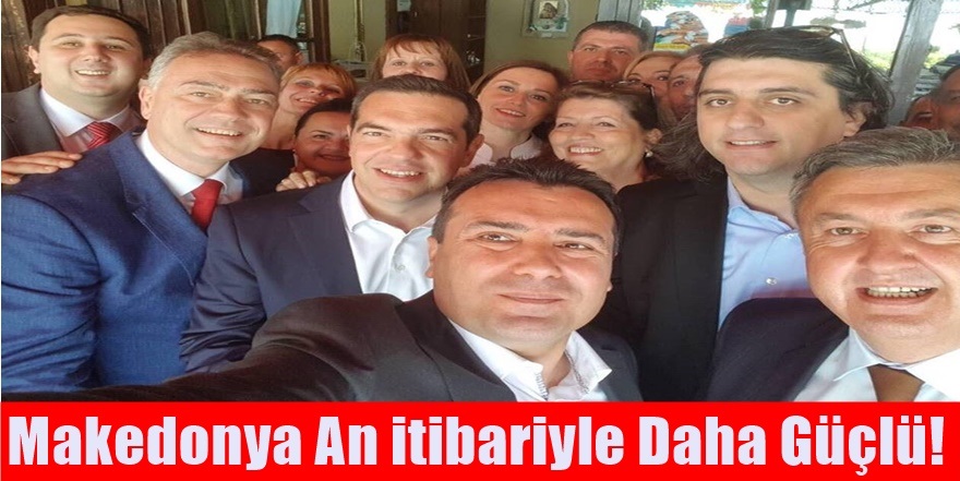 Yunanistan ve Makedonya arasında ki tarihi zirvede Enes İbrahim damgası