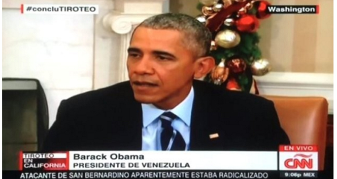Obama'yı bakın nerenin başkanı yaptılar?