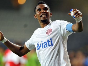Eto'o atıyor, Antalyaspor kazanıyor