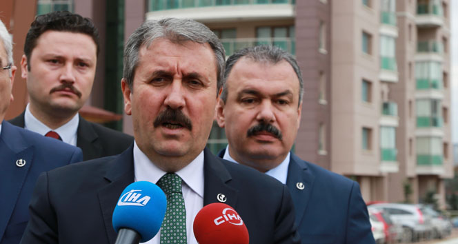 Destici'den Arınç'a taziye ziyareti