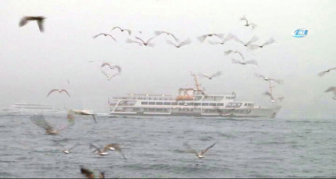 İstanbul'da yoğun sis