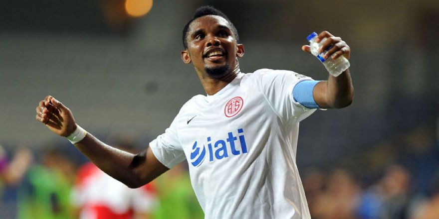 Antalyaspor'un yıldızı Samuel Eto'o Beşiktaş'a