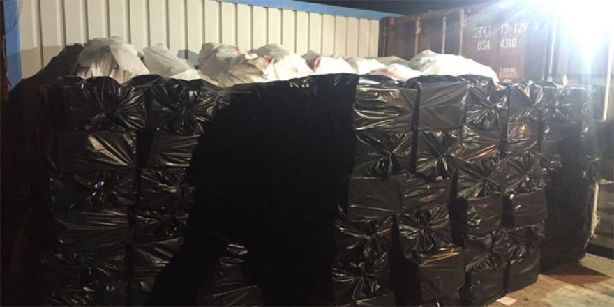 Van’da 138 bin paket kaçak sigara!