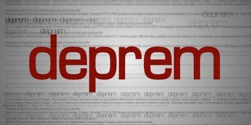 Akdeniz'de 3.6 şiddetinde deprem!