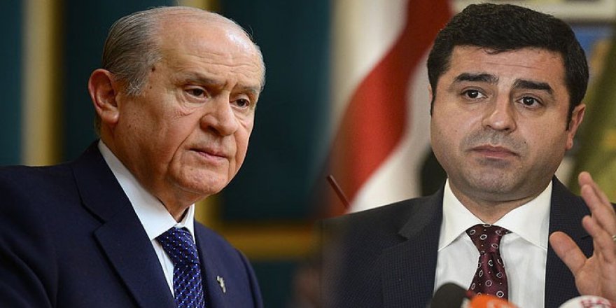 Demirtaş'tan Devlet Bahçeli'yi kızdıracak sözler