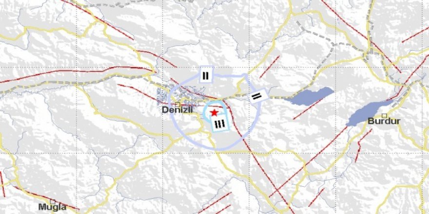 Denizli'de korkutan deprem!