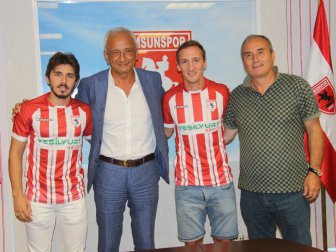 Ahmet Cebe ve Ömer Kandemir, Samsunspor’da