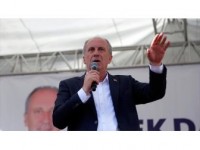 İnce'den Miting Açıklaması
