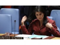 Abd'nin Bm Daimi Temsilcisi Haley'e Filistin Protestosu