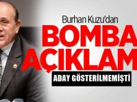 Meclis Başkanlığı Beklerken Vekillik yoluda kapanan Kuzu'dan Flaş Çıkış!