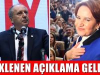 Akşener'den Muharrem İnce'ye destek Açıklaması geldi