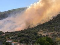 Muğla, Seydikemer'de Anızdan Ormana Sıçrayan Yangın Rüzgarın Etkisiyle Büyüdü