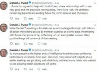 ABD Başkanı Trump: “Putin İle İyi İlişkimiz Birçok Kişiyi Rahatsız Etti”