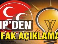 Cumhur ittifakı bitti: MHP tek başına