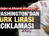 Washington’dan Türk Lirası açıklaması