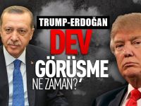 Şaşırtan duyuru : "Erdoğan ve Trump yüz yüze görüşebilir"