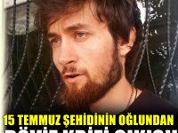 “Ekonomimizi düzeltmek için şehit ailesine diye para toplanıp iç edilmesi gibi…”