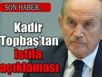 İstanbul'da bir devrin sonu! Kadir Topbaş istifasını Açıkladı