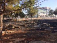 Adıyaman'da Ot Yangını Ormanlık Alana Sıçradı