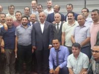 Mustafa Ilıcalı Eğitimcilerle bir araya geldi