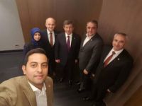 Ahmet Davutoğlu'ndan TDP lideri Beycan İlyas'a Ziyaret