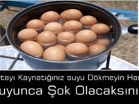Haşlanmış yumurta suyunun faydasını duydunuz mu?
