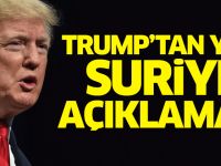 Putin'in Tokadını yiyen Trump'dan Son dakika Suriye Açıklaması